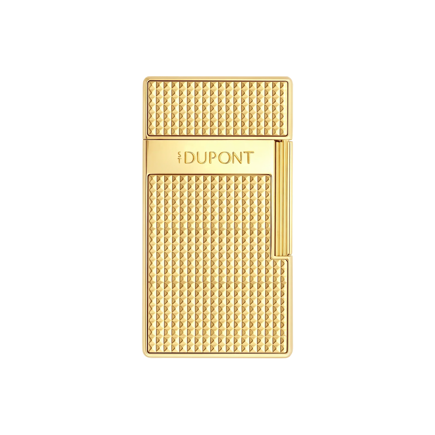 S.T. DUPONT Biggy Diamond Head Gold Lighter/Briquet 025209