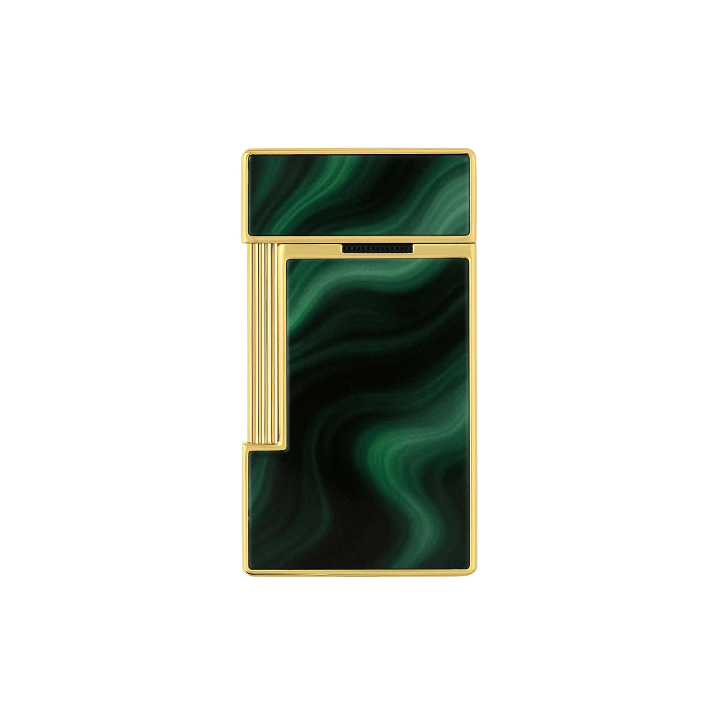 S.T. Dupont Slimmy Géode Green Lacquered Lighter/Briquet 028036