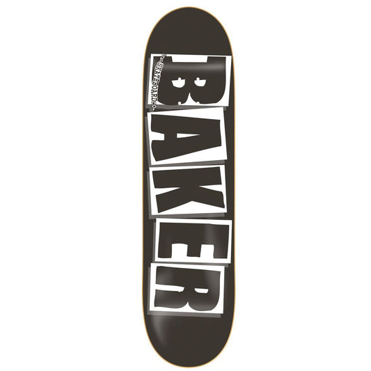 Baker Deck LOGO BLACK/WHITE 8.0"