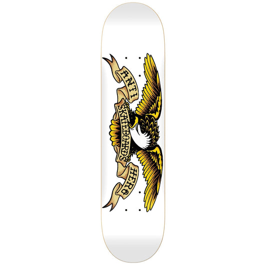 Anti Hero Deck Classic Eagle White 8.75"