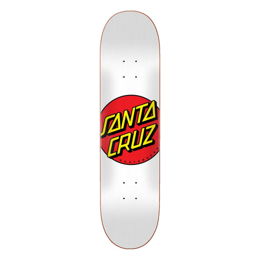Santa Cruz Deck Classic Dot White 8.0" x 31.62"