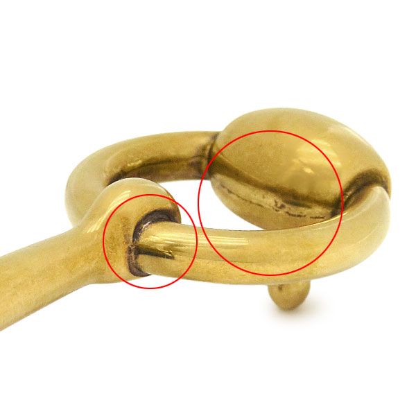 Gucci Belt Horsebit Skinny 80 32 Leather Black Gold