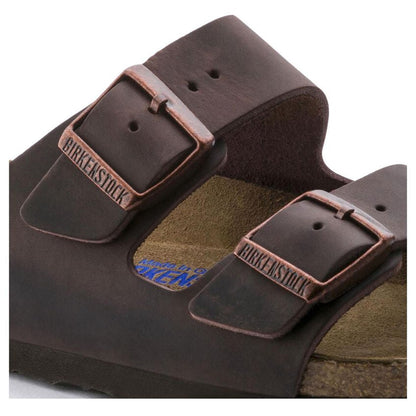 Unisex Arizona Soft Footbed Oiled Leather Habana Regular/Wide