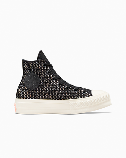 Chuck Taylor All Star Lift Platform Crochet High Top