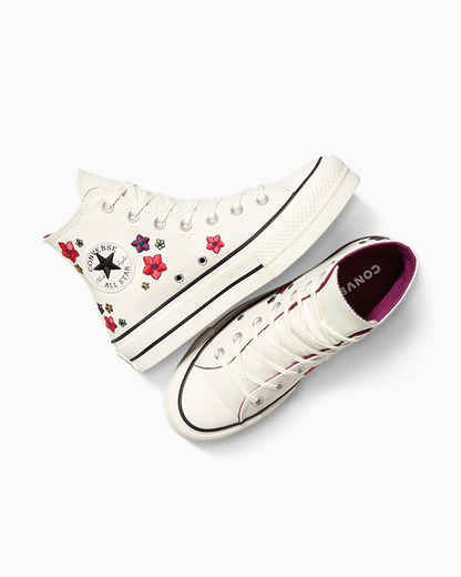 Chuck Taylor All Star Lift Platform Flowers