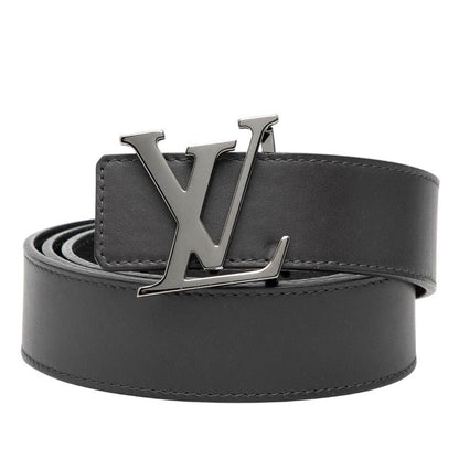 Louis Vuitton Ceinture LV Belt 90 36 Black Leather