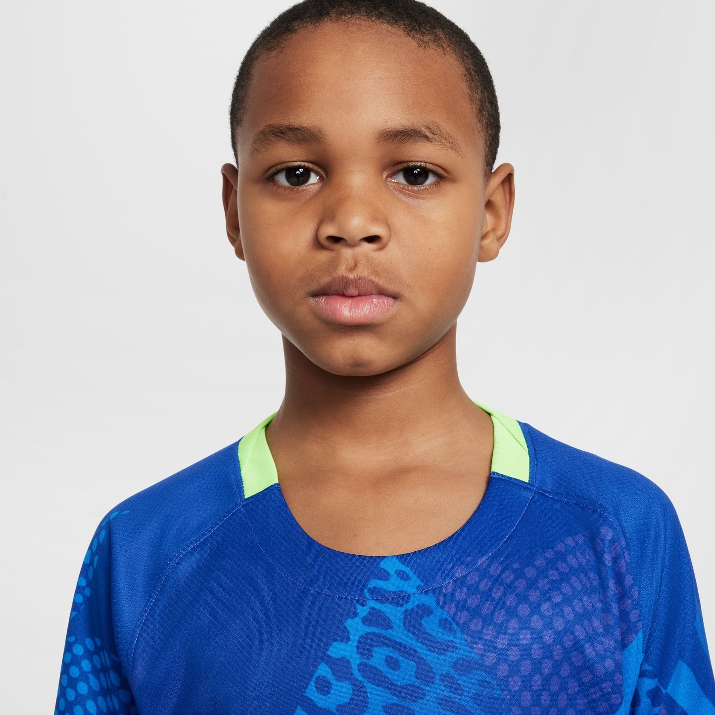 Nike Brazil 2025 Stadium Away (Women's Team) Big Kids' Dri-FIT Soccer Replica Jersey