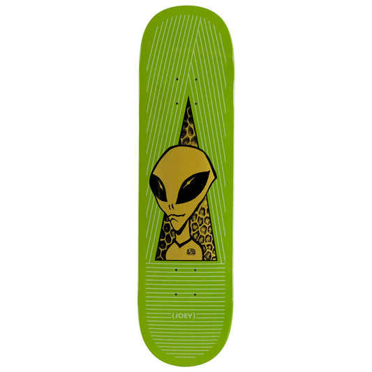 Alien Workshop Skateboard Deck Joey Guevara Visitor Gold 8.25" x 32.25"