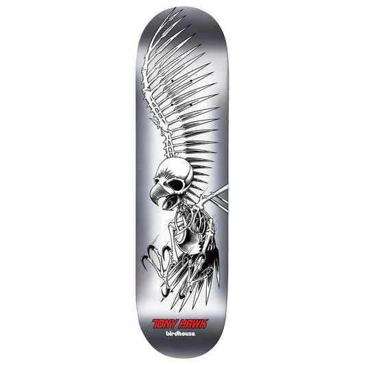 Birdhouse Skateboard Deck Tony Hawk Full Skull Foil 8.0" x 31.875"