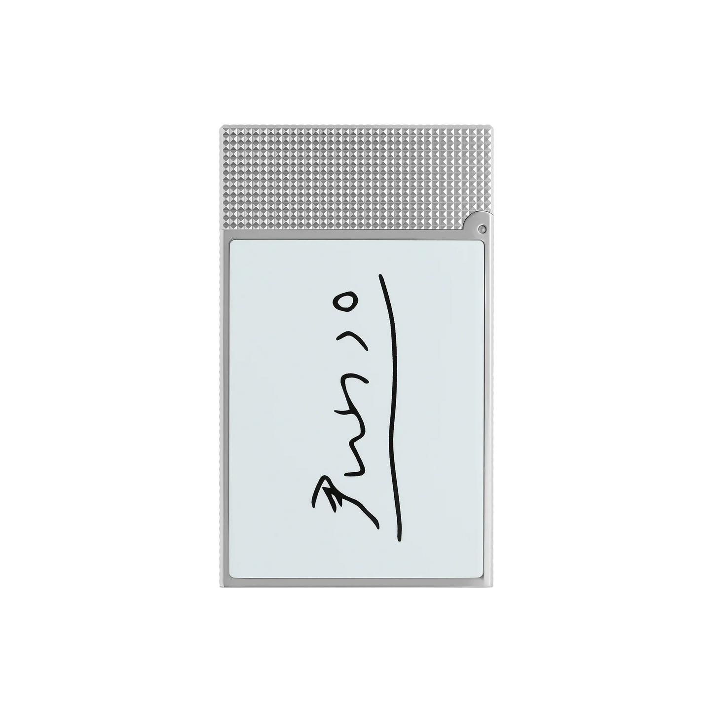 S.T. DUPONT LIGNE 2 PICASSO WHITE LIGHTER/BRIQUET C16001