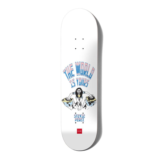 Chocolate Skateboard Deck Perez World is Yours 7.75" x 31.125"