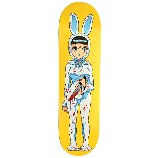 Hook Ups Skateboard Deck Death Bunny 8.25" x 32.25"