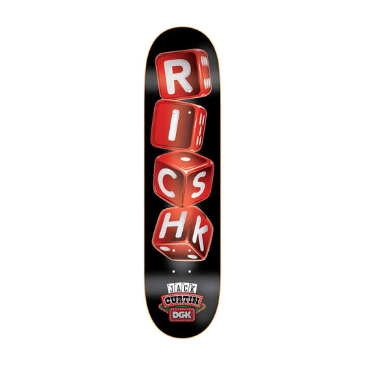 DGK Skateboard Deck Jack Curtin Risk 8.38" x 32.215"