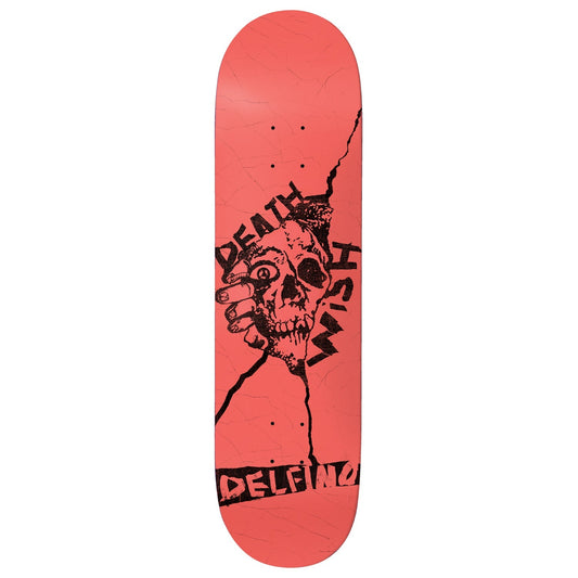 Deathwish Skateboard Deck Pedro Delfino Rot 8.5" x 31.75"