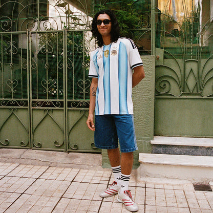 26/27 Argentina Replica Home Messi Jersey - Mens
