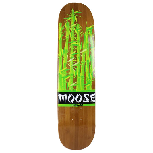 Moose Skateboard Deck Bamboo Leaves 8.5"