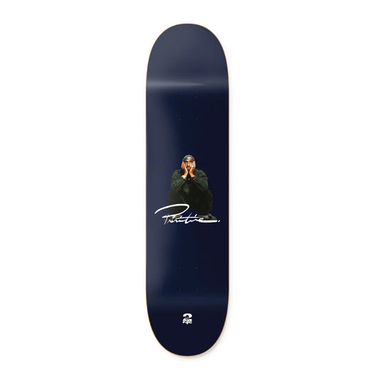 Primitive Skateboard Deck Tupac Shakur Navy 8.0"