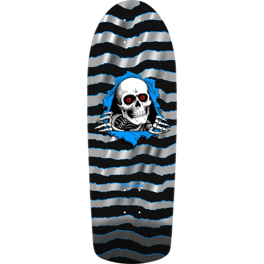 Powell Peralta Skateboard Deck OG Ripper Silver Foil Old School Reissue
