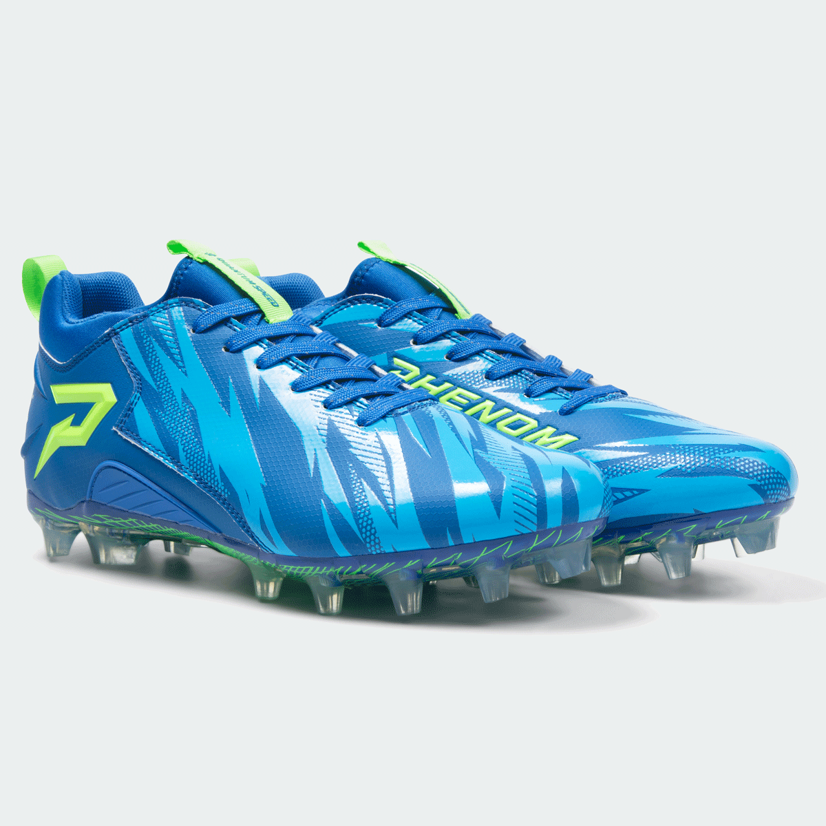 Kool-Aid 'Great Bluedini' Football Cleats - Quantum Speed by Phenom Elite