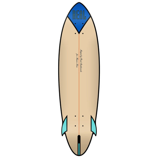 Real Skateboard Deck Mason Speed Egg CNC Cruiser 9.25" X 34"