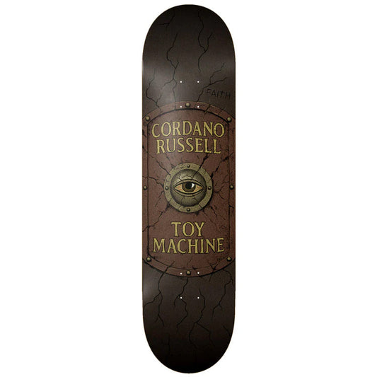 Toy Machine Skateboard Deck Russell Faith 8.75" x 32.88"