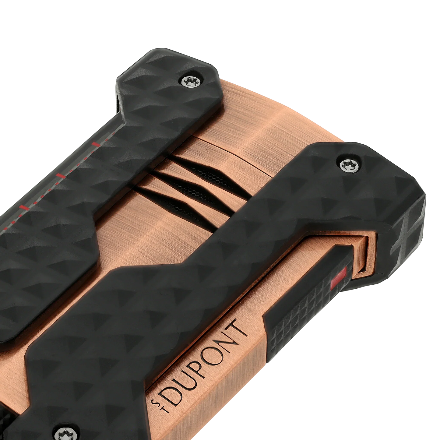 S.T. Dupont Windproof Brushed Copper Lighter/Briquet W21325