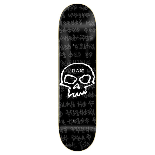 Zero Skateboard Deck Bam Margera 3 Stigoi Skull 8.25" x 31.9"