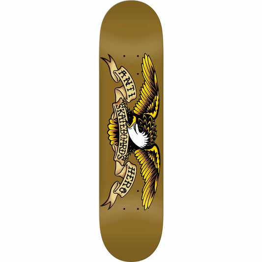 Anti Hero Team Classic Eagle Brown Skateboard Deck 8.06"