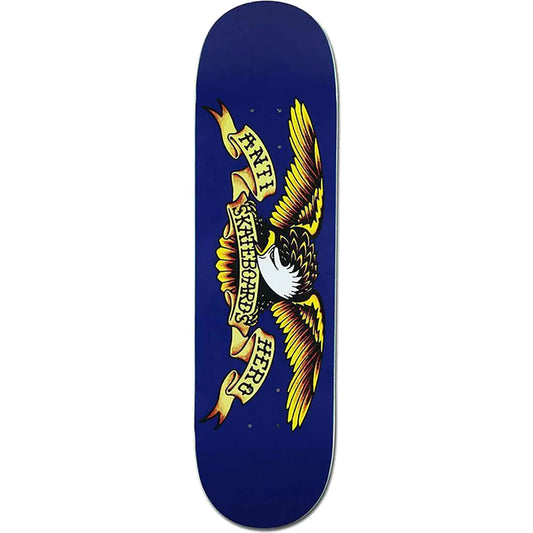 Anti Hero Team Classic Eagle Navy Skateboard Deck 8.5"