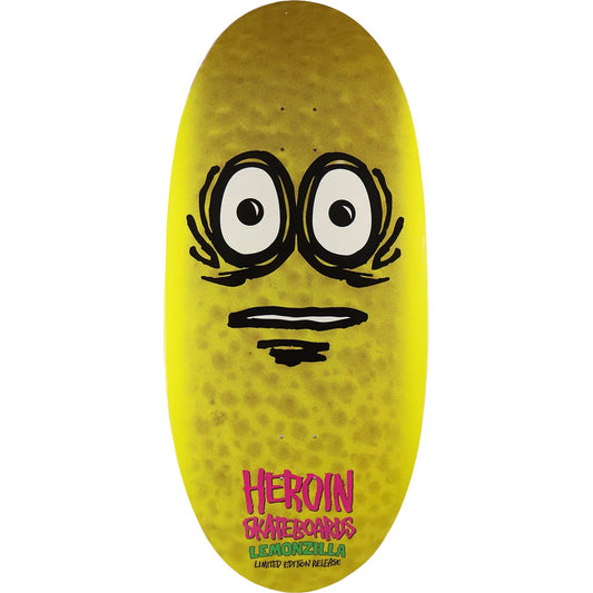 Heroin Lemonzilla Skateboard Deck 13.5"