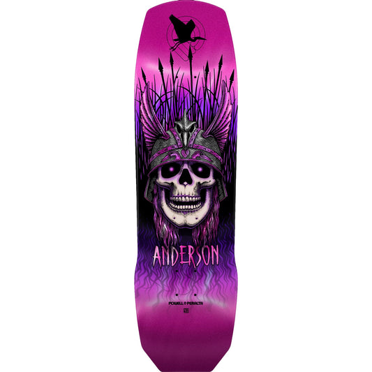 Powell Peralta Anderson Heron '04' Pink Foil Skateboard Deck 9.13"