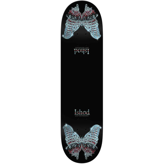 Real Ishod Mariposa Chrome Redux Twin Tail Skateboard Deck 8.38